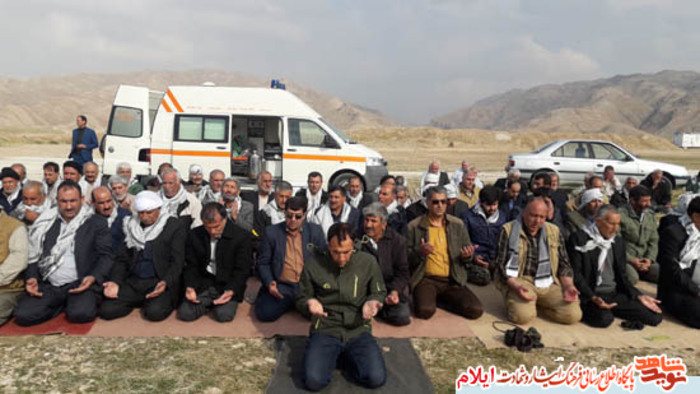  مراسم اعزام جمعی از آزادگان استان ایلام به مناطق عملیاتی میمک