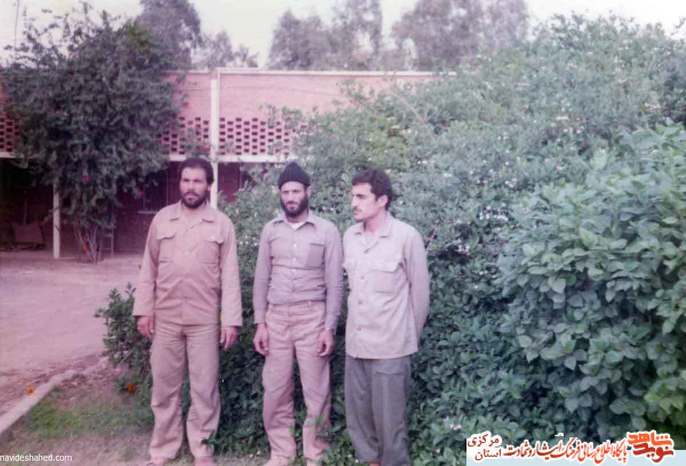 از چپ: خراسانی - سلمانعلی مومنی- محمود نوری
