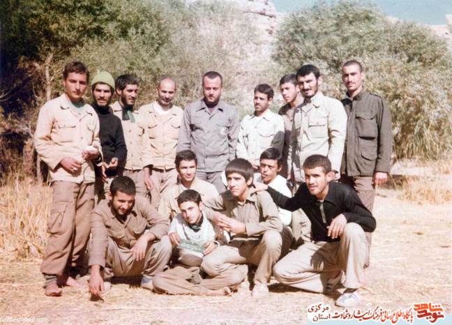 شهیدان تصویر : شهید علیرضا قربانلی - شهید حسین مصدق - شهید حمید صالح رعیتی