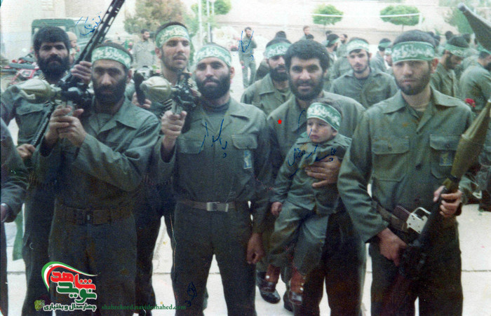 سردار شهید رضا رحمانی شهرکی، شهدا و رزمندگان دیگر 