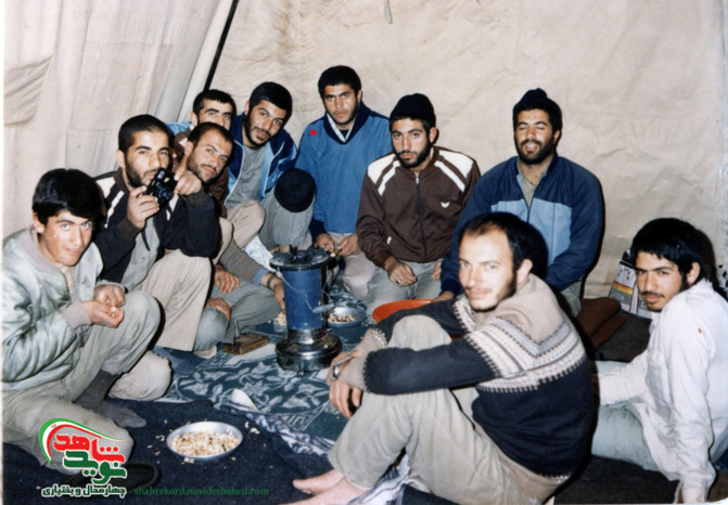 شهید هوشنگ رستمیان فرد، شهدا و رزمندگان دیگر 