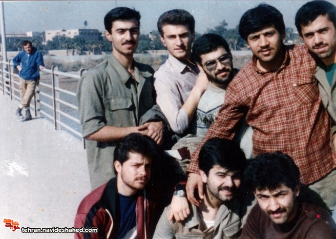 تصاویر شهید آيت‌الله زاده اردبيلی از دوران دانشجویی‌‌اش که داوطلبانه به جبهه رفت