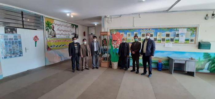 بازدید از مدارس شاهد شهرستان بروجن