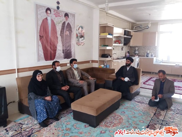 دیدار با مادران و همسران شهدا در شهرستان های تابع استان ایلام