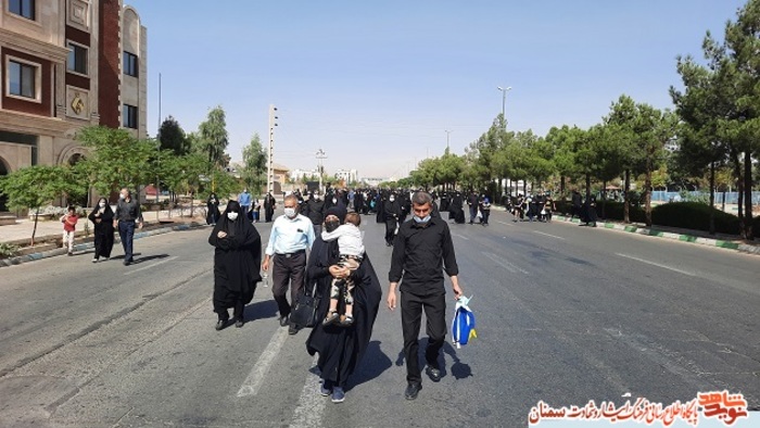 پیاده‌روی اربعین حسینی - سمنان پنجم مهرماه ۱۴۰۰