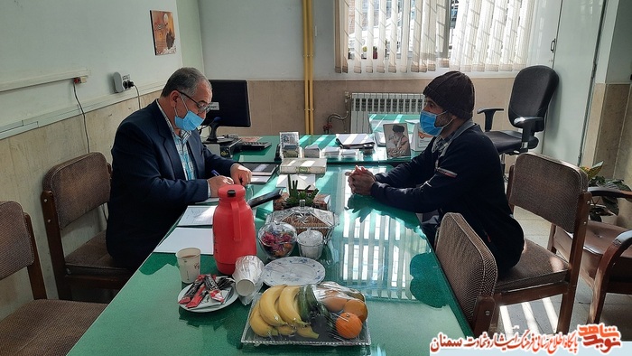 میز خدمت فرهنگی در جهت حل مشکلات ایثارگران استان سمنان - چهارشنبه نوزدهم آبان ۱۴۰۰ اداره کل بنیاد شهید استان سمنان