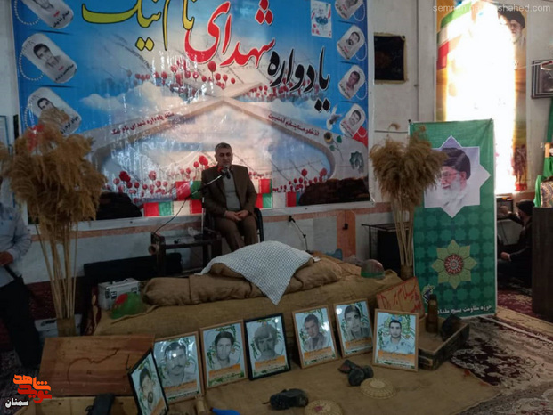 یادواره شهدای والامقام روستای نام‌نیک بخش کالپوش شهرستان میامی - یکم دی‌ماه ۱۴۰۰