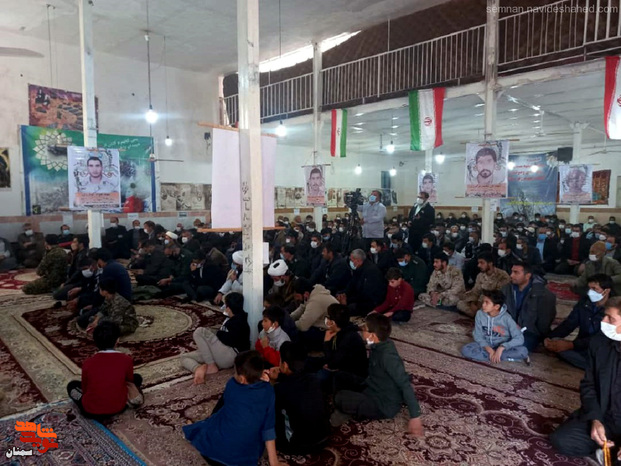 یادواره شهدای والامقام روستای نام‌نیک بخش کالپوش شهرستان میامی - یکم دی‌ماه ۱۴۰۰