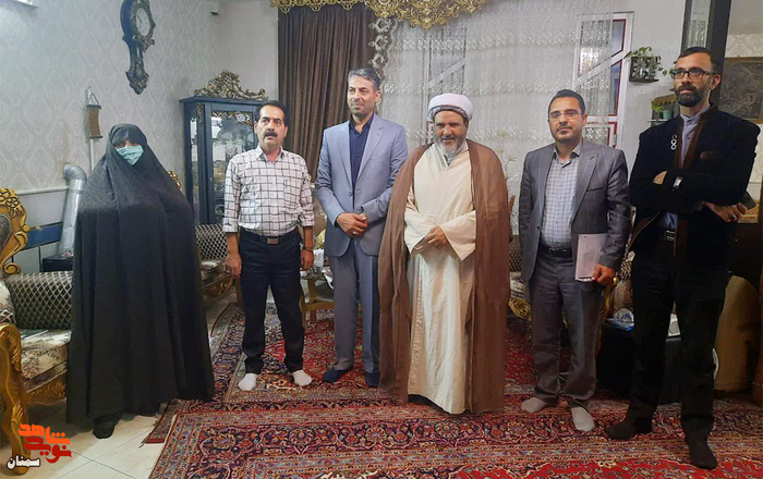 دیدار مسئولان مهدیشهری با جانباز گرانقدر ۲۵ درصد علیاصغر ذوالفقاری- یکشنبه پانزدهم آبان ۱۴۰۱ مهدیشهر