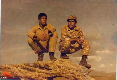 از چپ: داود صالحی- سید محمد سجادی