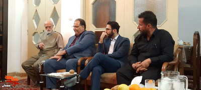 دیدار بسیجیان پایگاه مقاومت بسیج صاحبالامر (عج) با خانواده معظم سردار شهید حاج حسن شوکتپور- نهم فروردینماه ۱۴۰۲ شهرستان سمنان
