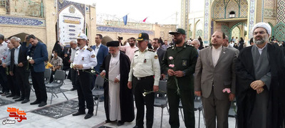 گلباران قبور مطهر شهدا- چهارم خردادماه ۱۴۰۲ گلزار شهدای امامزاده اشرف (ع) شهرستان سمنان