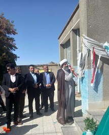 نواختن زنگ ایثار و مقاومت- یکم مهرماه ۱۴۰۲ مدارس شهر دیباج شهرستان دامغان