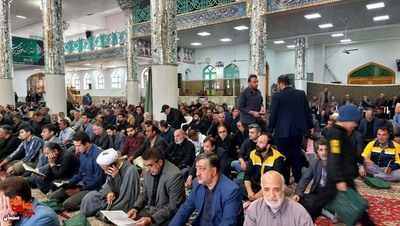 مراسم بزرگداشت شهدای خدمت- سوم خرداد ۱۴۰۳ مسجد مدرسه قلعه شهرستان شاهرود