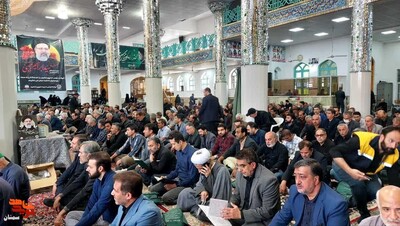 مراسم بزرگداشت شهدای خدمت- سوم خرداد ۱۴۰۳ مسجد مدرسه قلعه شهرستان شاهرود