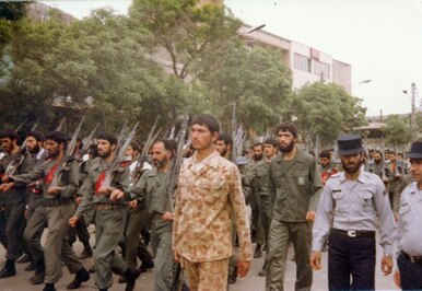 رژه سپاه پاسداران اراک - 1360