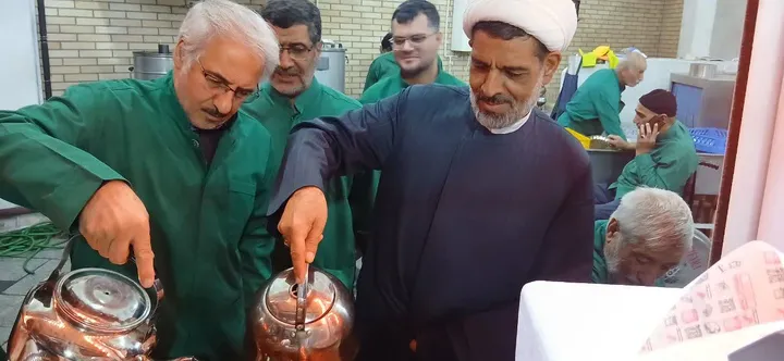 گزارش تصویری؛ حضور مسئولان بنیاد شهید در موکب جانبازان حرم حضرت معصومه(س)