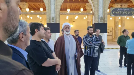 «پردیس سلام شهید» پس از بازگشت زائران کربلا همچنان میزبان مردم است